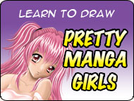 Learn to draw Pretty Manga Girls!